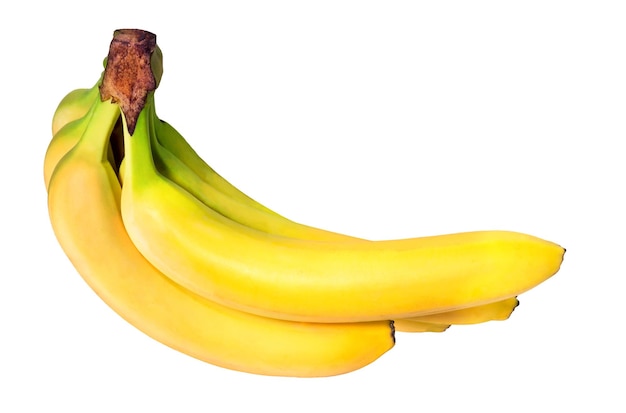 Frutta gialla della banana isolata