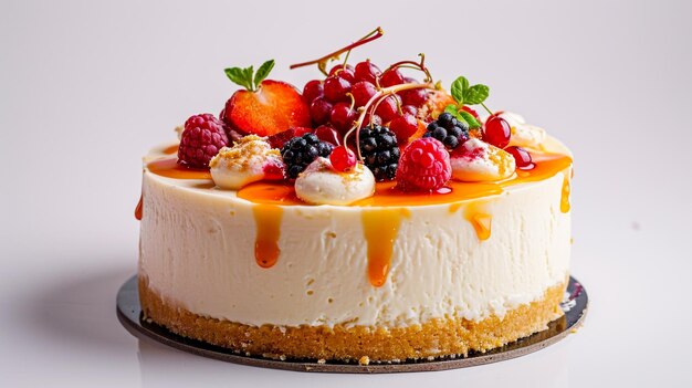 frutta miele formaggio torta immagine foto