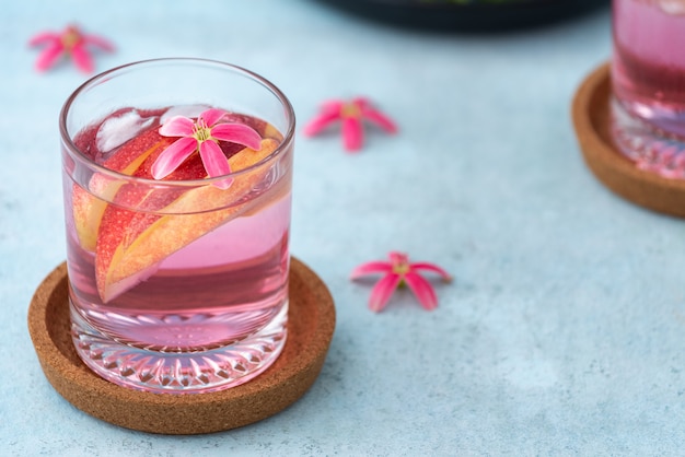 frutta rosa cocktail mela