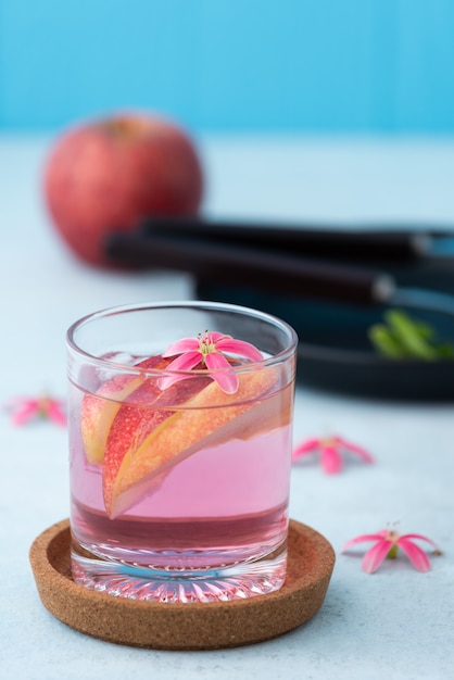 frutta rosa cocktail mela