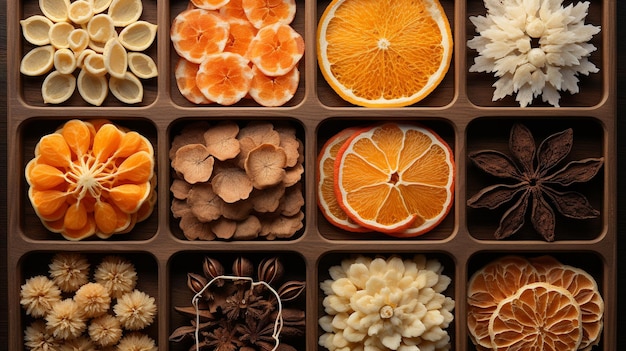 frutta secca gustosa e nutriente carta da parati HD 8K Stock Photographic