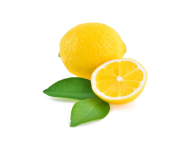 Frutti di limone isolati