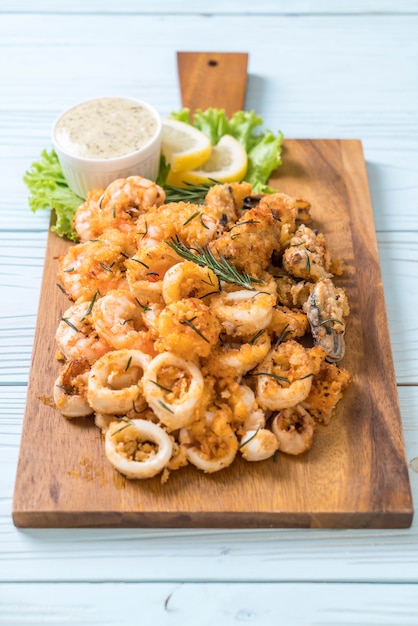 frutti di mare fritti