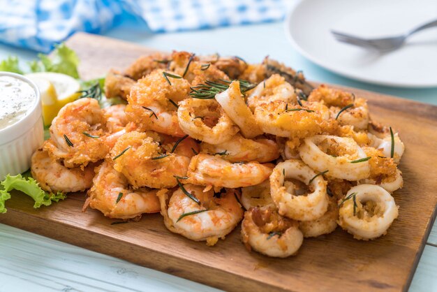 frutti di mare fritti