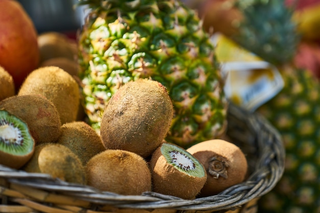 Frutti tropicali sani e deliziosi