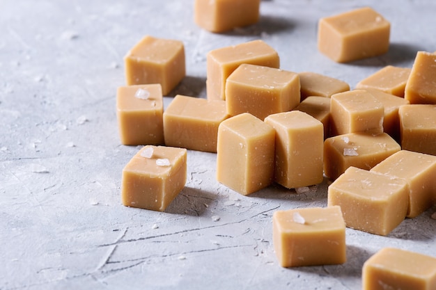 Fudge al caramello salato