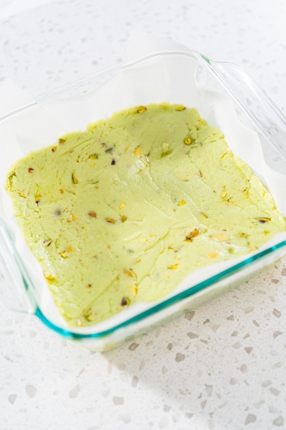 Fudge di pistacchio