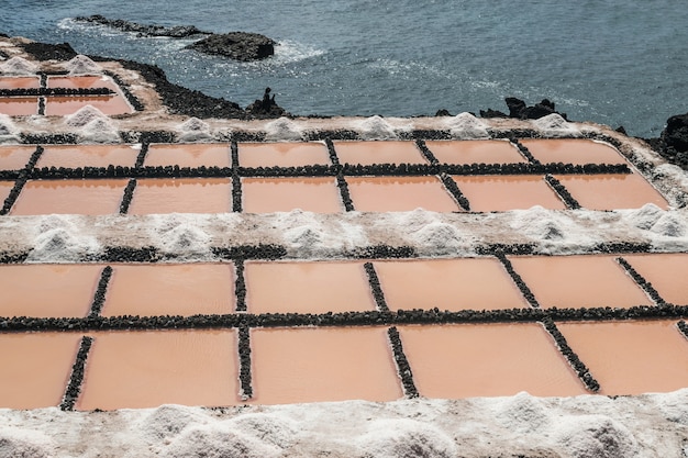 Fuencaliente saltworks, La Palma, Isole canarie, Spagna