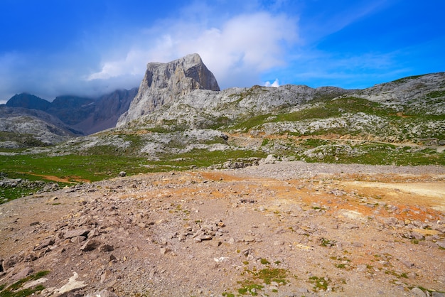 Fuente De montagne in Cantabria Spagna