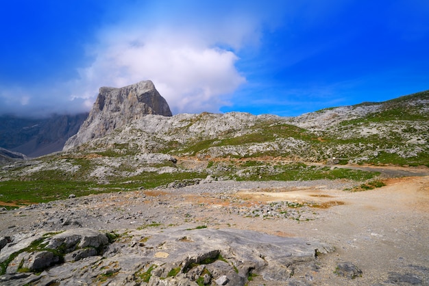 Fuente De montagne in Cantabria Spagna