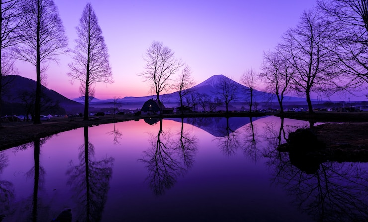 Foto fujinomiya shizuoka in giappone