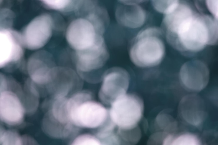 Photo full frame shot of defocused lights at night