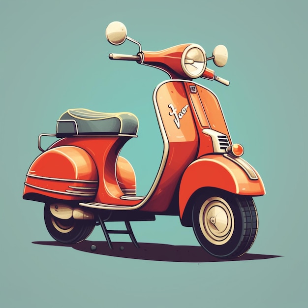 Fumetto del logo Vespa 16