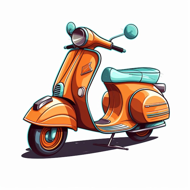 Fumetto del logo Vespa 2