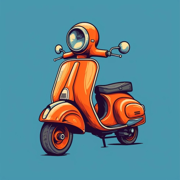 Fumetto del logo Vespa 3