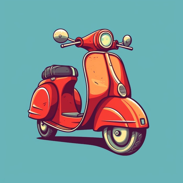 Fumetto del logo Vespa 6