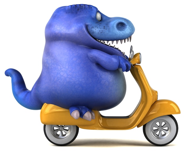 Fun Trex - Illustrazione 3D