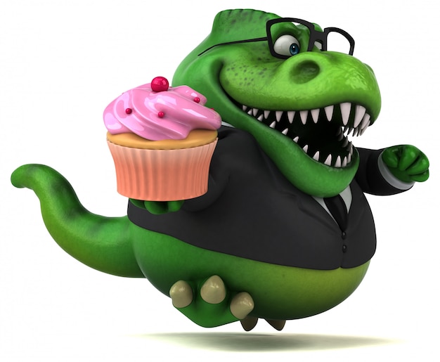 Fun Trex - Illustrazione 3D