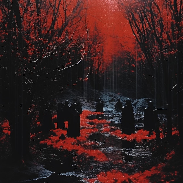 Funerale nella foresta del Black Metal