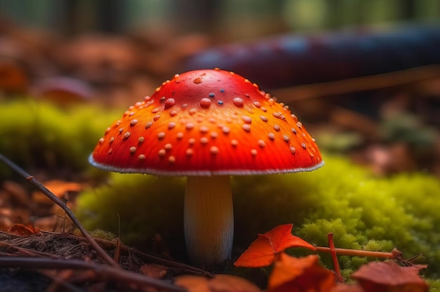 Funghi agaric per mosche