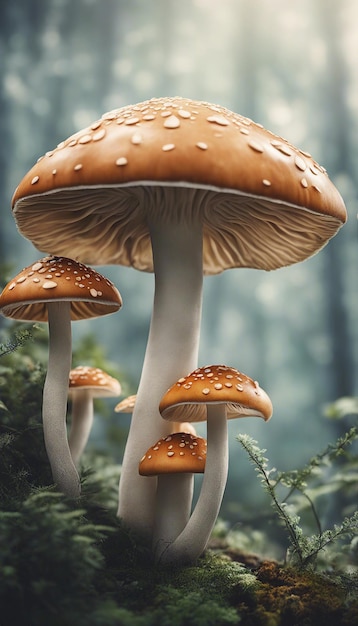 Funghi iperrealistici