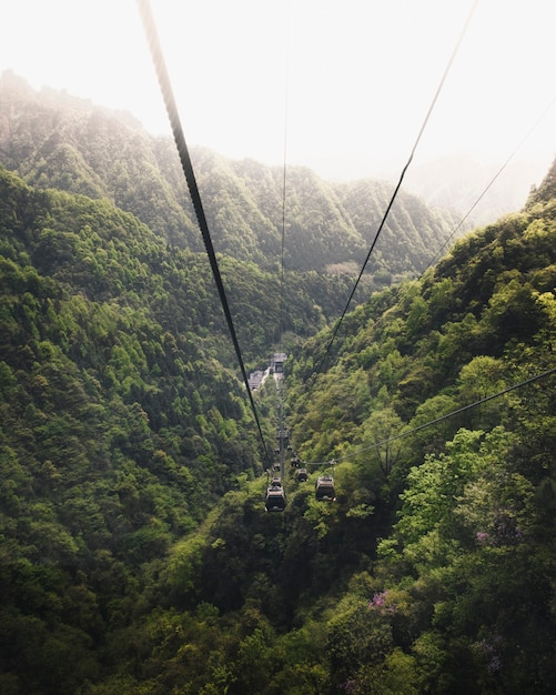 Funivia al monte Tianmen, Cina