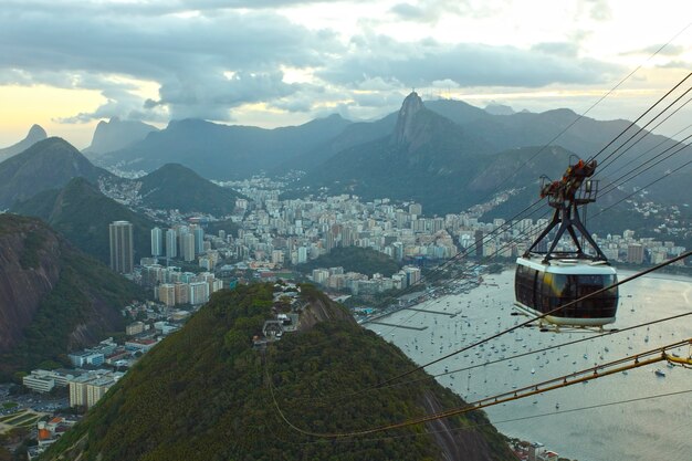 Funivia Pan di Zucchero Rio de Janeiro nel quartiere Urca