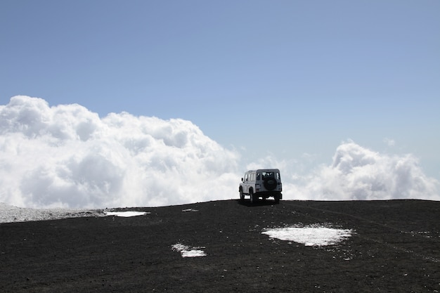 Fuoristrada sul vulcano Etna