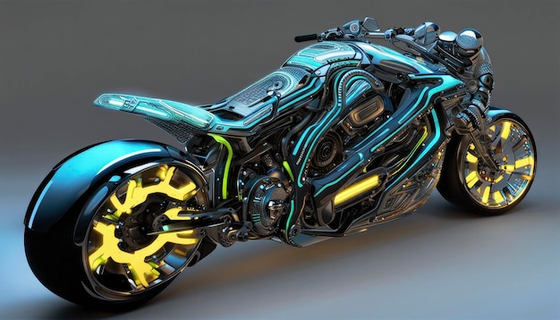 Futura motocicletta Neo Cyber