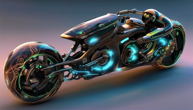 Futura motocicletta Neo Cyber