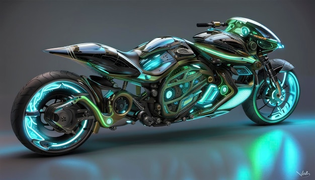 Futura motocicletta Neo Cyber