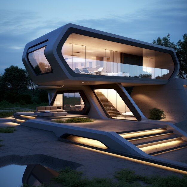 Futuristic Foundations 3D House Design rilasciato