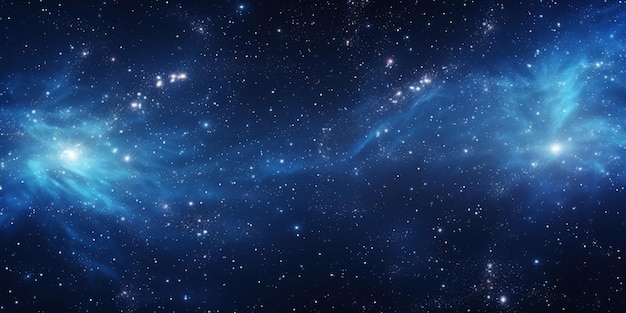 Galassia con stelle e polvere interstellare sull'universo