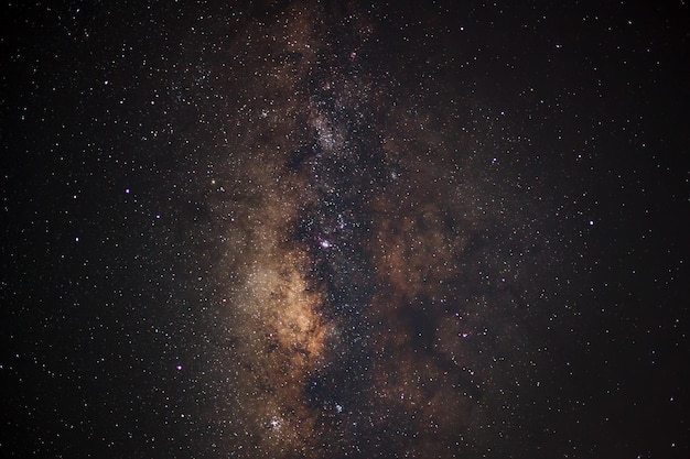 Galassia della Via Lattea Fotografia a lunga esposizione con grainxA