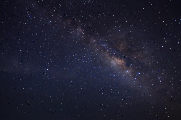 Galassia della Via Lattea Fotografia a lunga esposizione