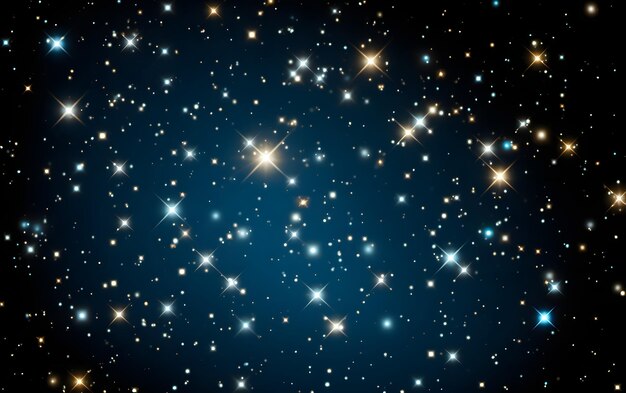 Galassia panoramica della Via Lattea con stelle e spazio