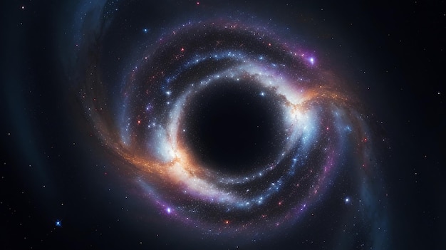Galassie vorticose e il misterioso buco nero