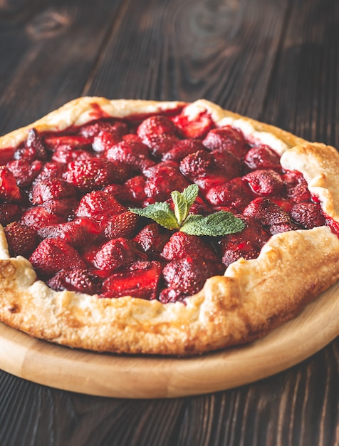 Galette alla fragola