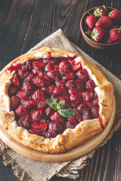 Galette alla fragola