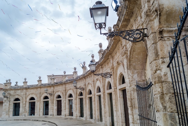 Galleria aperta di Santa Maria Maggiore a Ispica, Ragusa, Sicilia