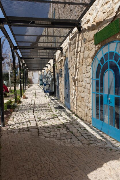 Galleria con negozi a Safed