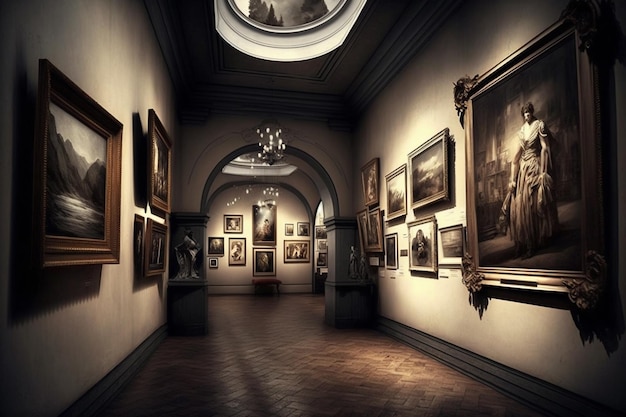 Galleria d'arte e mostra AI Generated