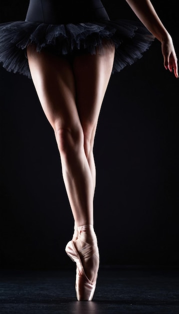 gambe di ballerina ai generative