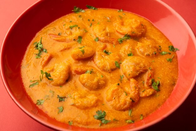 Gamberi di Goa o curry di gamberetti o zinga masala noto anche come KolambiÃƒÂ‚Ã‚Â kalwanÃƒÂ‚Ã‚Â o Tikhle