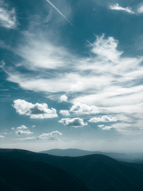 Gamma Borzhavsky Carpazi Ucraina Paesaggio di montagna