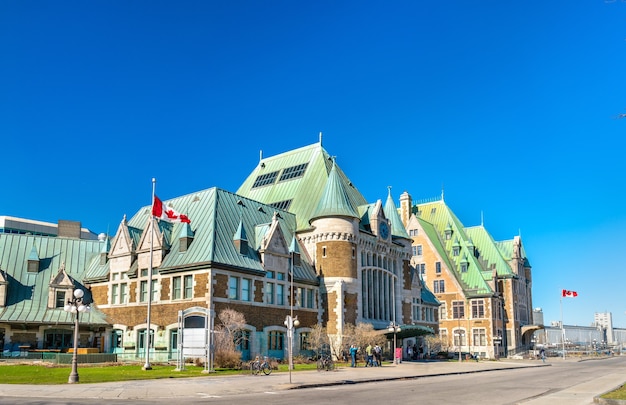 Gare du Palais, la stazione ferroviaria principale di Quebec City - Canada