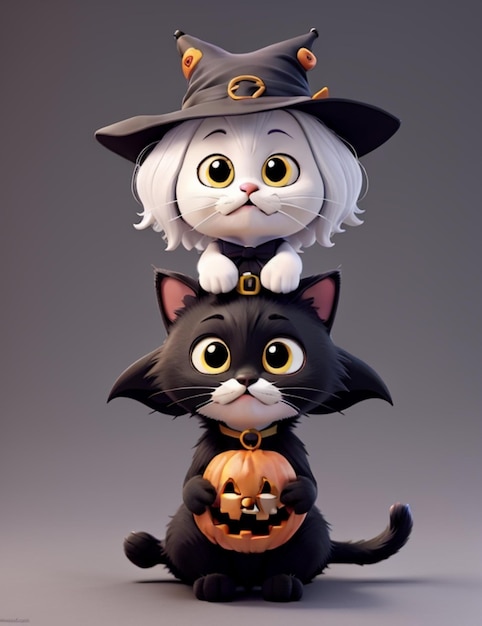 gatto di Halloween