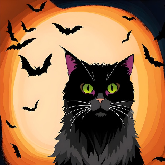 Gatto di Halloween