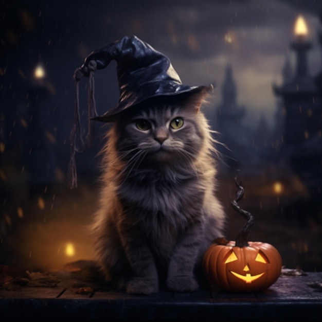 Gatto di Halloween