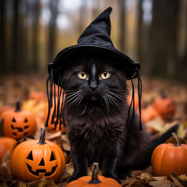 Gatto di Halloween